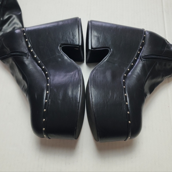 Nasty Gal Platform Tall Boots - Picture 6 of 11